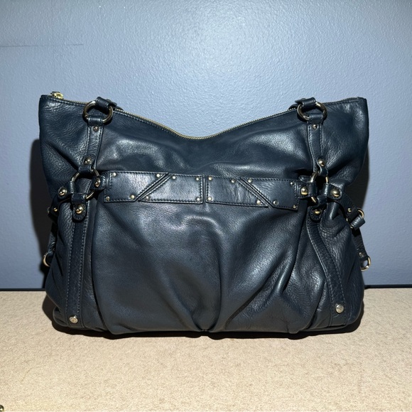 Hayden-Harnett Large Black Athena Boho Tote Bag - Picture 2 of 10